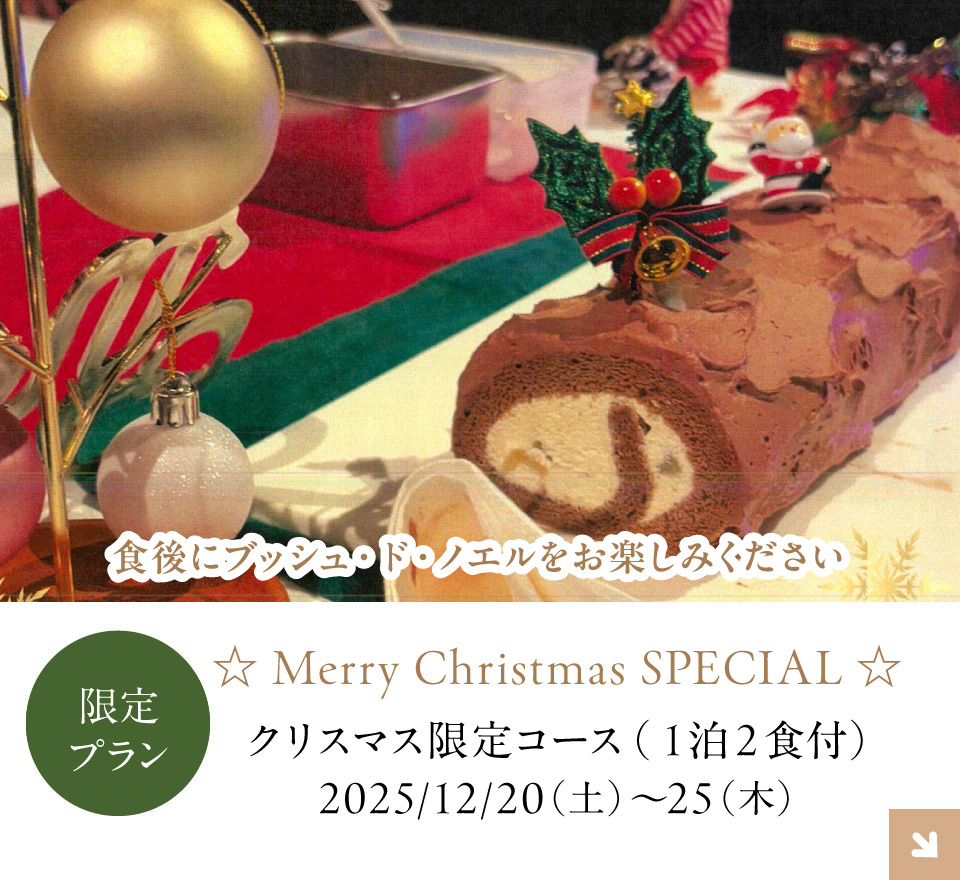 クリスマス限定コースプラン